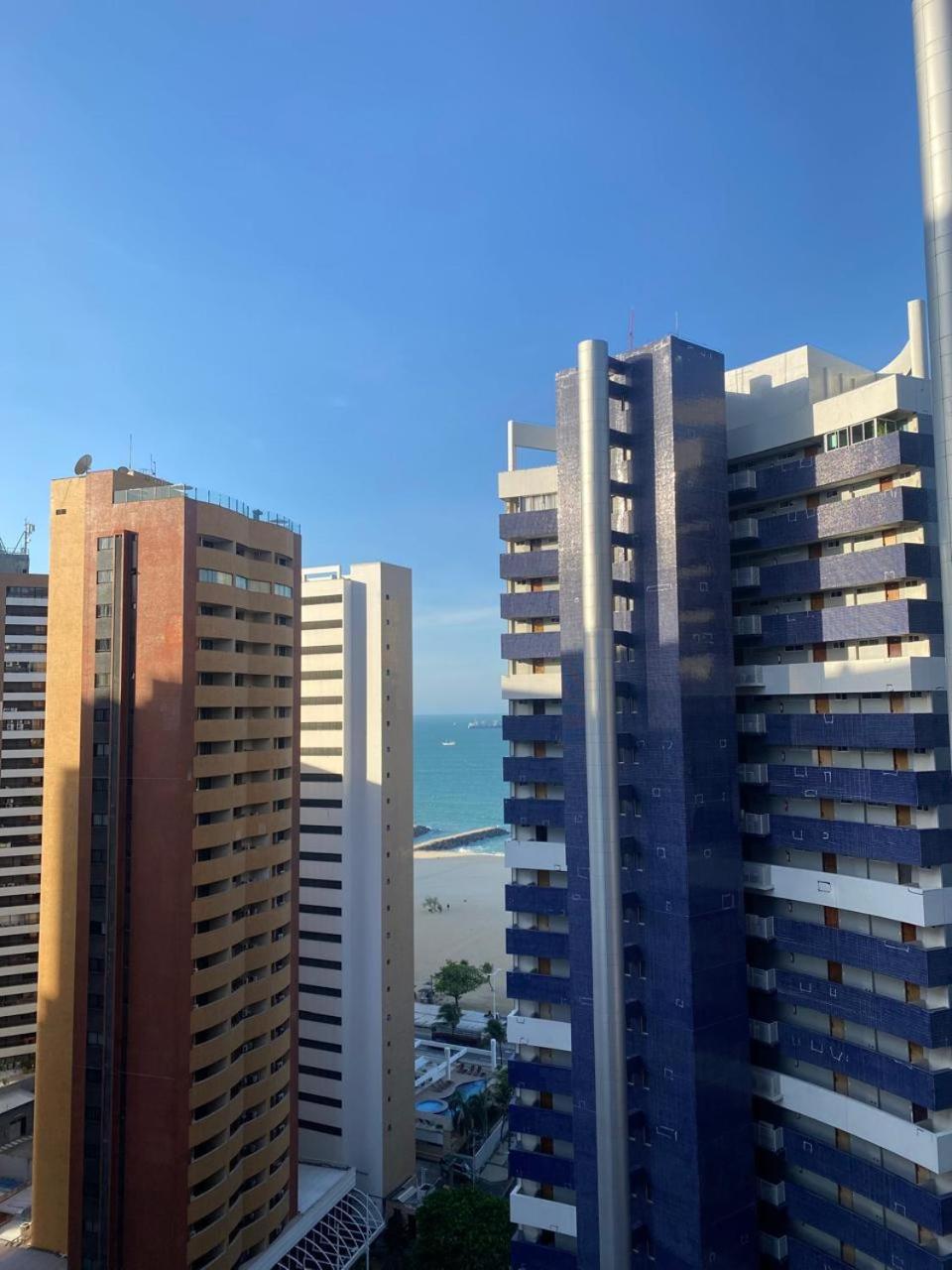 Apartamento Beira Mar Fortaleza Beach Class Luaran gambar
